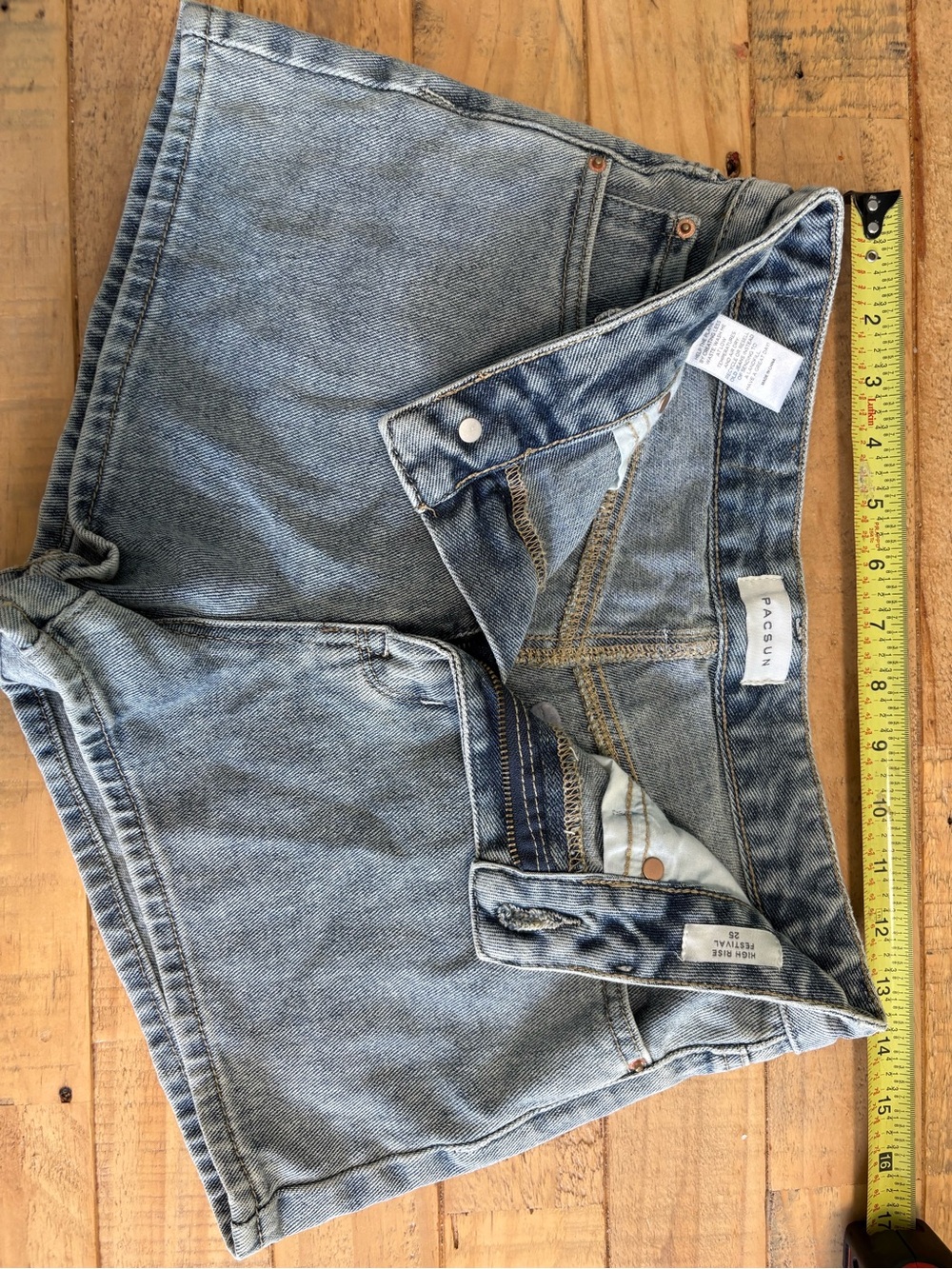 PacSun Light Blue Denim Jean Shorts